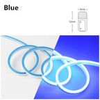 5V 12V 24V Led Neon Strip Light 6mm Narrow Rope Flex Tape Silicon Tube Bar Waterproof DIY Sign Red Green Blue Yellow Pink White