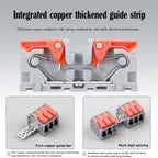 1PC Wire Connector Electric Cable Led Conectors Fast Terminals Blocks Docking Butt Household Electrician Tools For 4mm² 6mm²