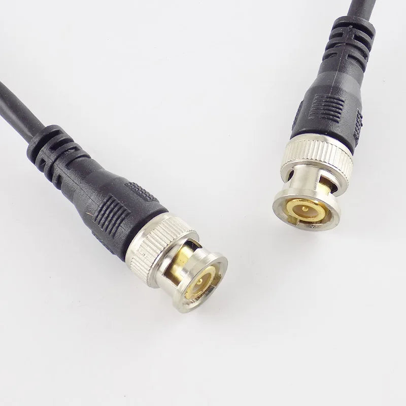 0.5M/1M/2M/3M BNC Male To Male Adapter Cable For CCTV Camera BNC Connector  GR59 75ohm Cable Camera BNC Accessories