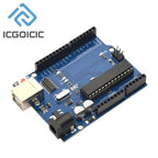 For Arduino UNO R3 Dev Board with USB Cable, ATmega328P ATmega16U2 Microcontroller Module