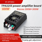 XY-AP3002 Pure Digital Power Amplifier Board TPA3255 Chip 600W Mono 300Wx2 Stereo HiFi Speaker pro Audio