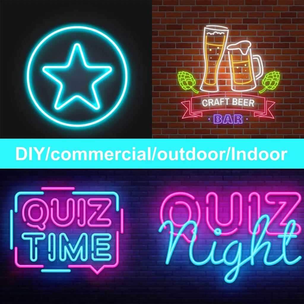 (EU PLUG) LED Neon Strip Light,5-30M Neon Rope With App 44key Remote Control For Home Decor Fairy Lighting