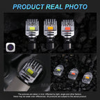 2x 2000LM Canbus T15 T16 LED Reverse Lights W16W Car Back Up Rear Turn Signal Lamp 912 921 White Red Yellow Amber Super Bright