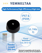 Quectel Multi-Band High-Gain 5G/GNSS Positioning 5-in-1 Combination Antenna 4G LTE MIMO GPS Dual-Band Antenna SMA 300mm Cable