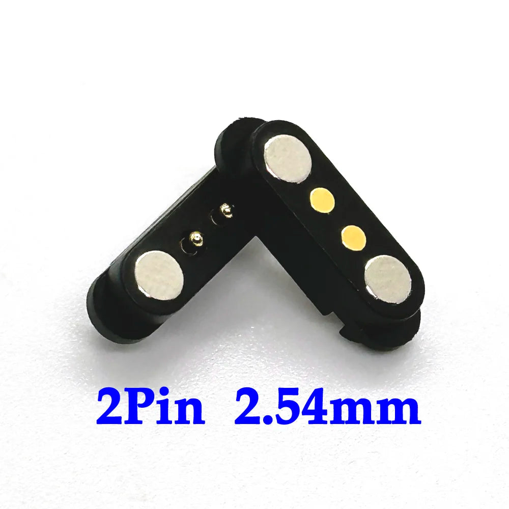 2P 3P 4P 5P 7P 8Pin DC Magnetic Pogo Pin Connector Pogopin Male Female 2A Waterproof High Current Spring Loaded Power Socket