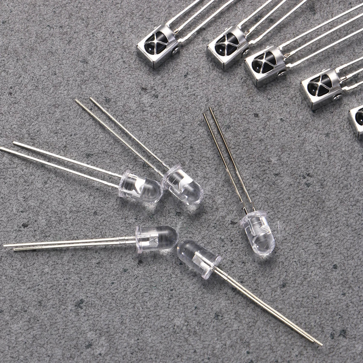 5Pairs Infrared Diode Ir LED Emitter Receiver Durable Kit for Household Appliances Air Conditioning Fan Remote