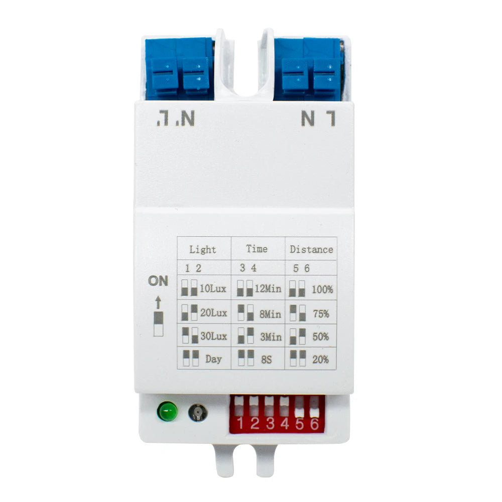 AC 90-265V Human Motion Detector 5.8GHz Microwave Radar Motion Sensor Sensor Switch for Home Automation Sensor Lighting