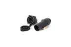 10pcs 3Pins In/Output Waterproof Locking Powercon Male Plug Female Chassis Wire Cable Connectors PA66 Material IP65 Grade