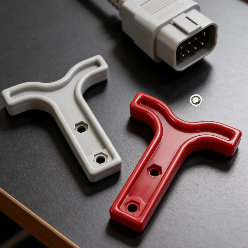 Universal Forklift Battery Power Connector Assist Handles Pull Handle for Anderson Plug Universal High Temperature Resistance