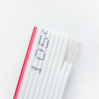 10M Grey Flat Cable 1.27mm Spacing 28AWG for IDC FC 2.54mm Connector - Various Pin Counts (6P-60P) Compatible