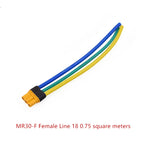 RC Battery Charger 18 AWG 16AWG 12AWG 10AWG XT60 XT90 EC5 Plug Male Female Extension Cable Wire Connector 10CM/20CM/30CM