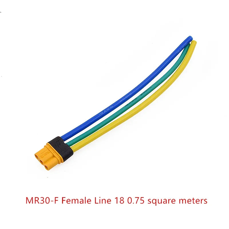RC Battery Charger 18 AWG 16AWG 12AWG 10AWG XT60 XT90 EC5 Plug Male Female Extension Cable Wire Connector 10CM/20CM/30CM