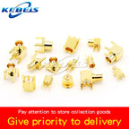 5PCS MCX-KE MCX-JE MCX-KWE MMCX-KE MMCX-JE MMCX-KWE MCX MMCX Male Female Socket PCB Board Socket Right Angle 90 Degree Connector