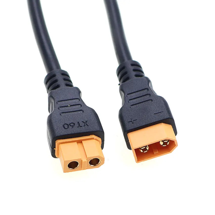 YuXi XT60 Male Female Plug To DC 5.5 2.1 2.5mm Connector Power Cable Battery Charging Adapter for RC Battery Charger