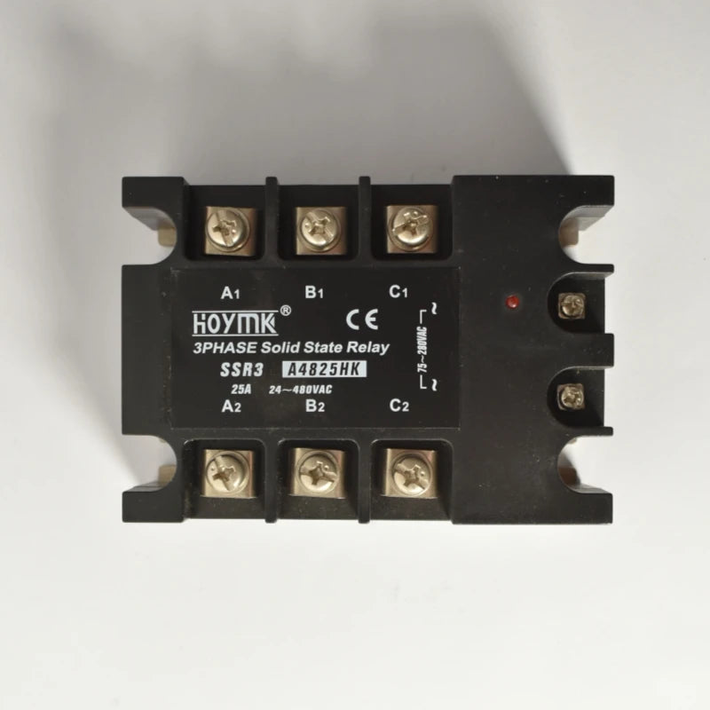 3 Phase Solid State Relay AC to AC 75-280V Input 24-480V Load 110 Volt Power Rele 220V 230V Voltage Control Relay 10-100A