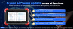 XTOOL D7 V2.0 Automotive Diagnostic Tool All System Scan Tools ECU Coding Bidirectional OBD2 Scanner 36+ Service FCA CAN FD DOIP
