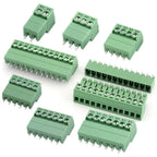 PCB Screw Terminal Block Connector 2.54mm 3.5mm 3.81mm 5.08mm 2-16Pin Male Female Socket Pin Header Wire 15EDG KF2EDG