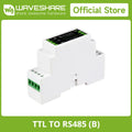 Waveshare Rail-mount TTL To RS485 Galvanic Isolated Converter, 600W Lightningproof & Anti-Surge, Multi-Isolation Protection