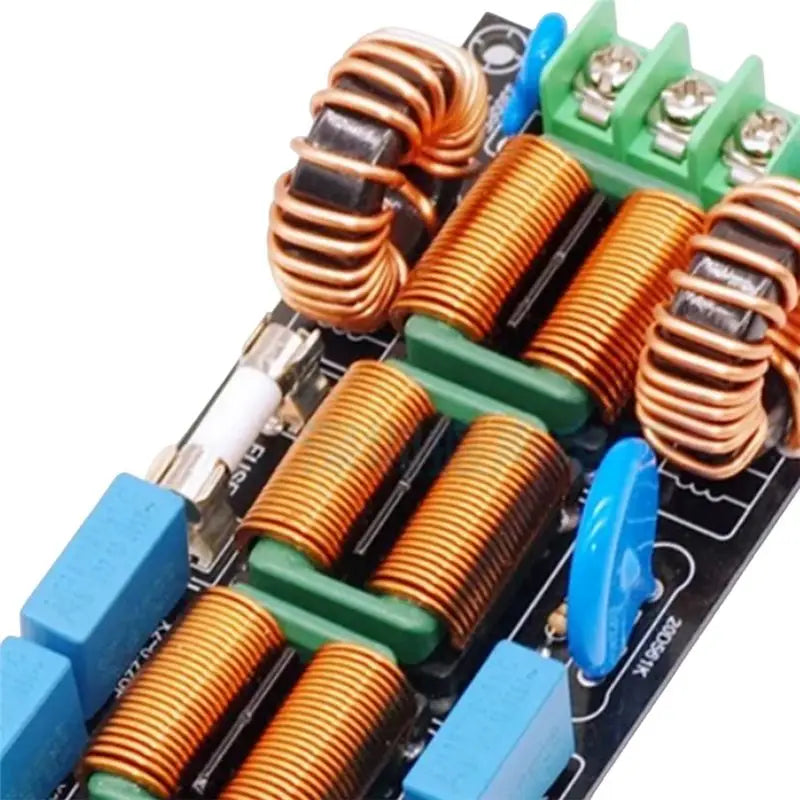 AB97-DC EMI Filter Four-Level Audio AC 220V Power Supply EMI 110V Differential Mode Common Mode EMC Safety Rules FCC 8A