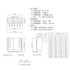 10/5sets MX2.54mm Dupont Connector 2/3/4/5/6 Pin Single Row Straight & Right Angle Pin Header Housing Crimp Terminal with Buckle
