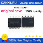 (5-100 Pieces) MAX3232CWE+T MAX3232 New SOP-16 MAX3232CWE