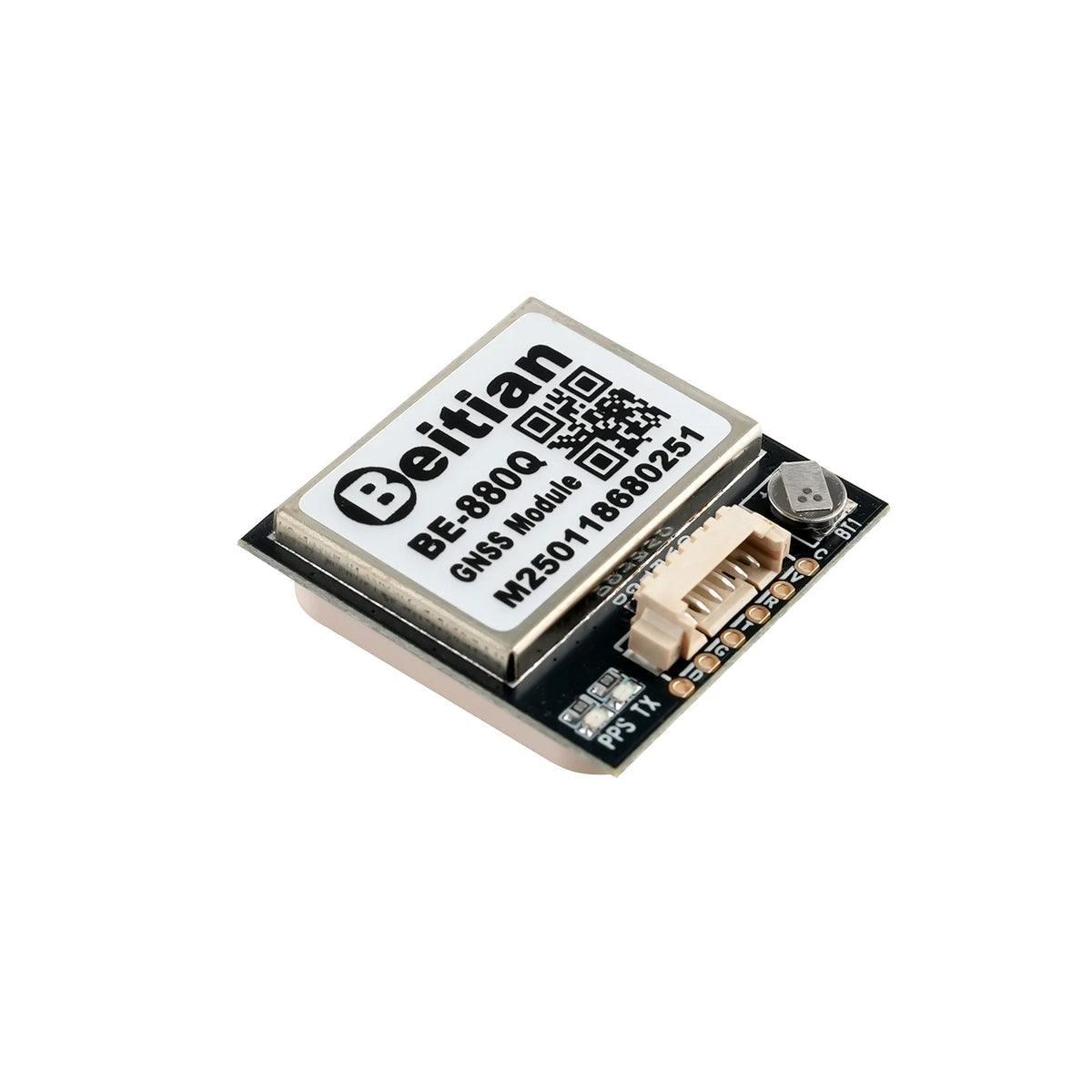 BE-880Q GNSS GPS Module M10050 Chip QMC5883 Compass Ultra Low Power 28x28x8.4mm for RC Drone FPV Flight Controller DIY Project