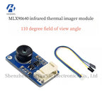 Raspberry Pi 4B/3B MLX90640 Infrared Thermal Imaging Expansion Board STM32 Far-Infrared Thermal Sensor