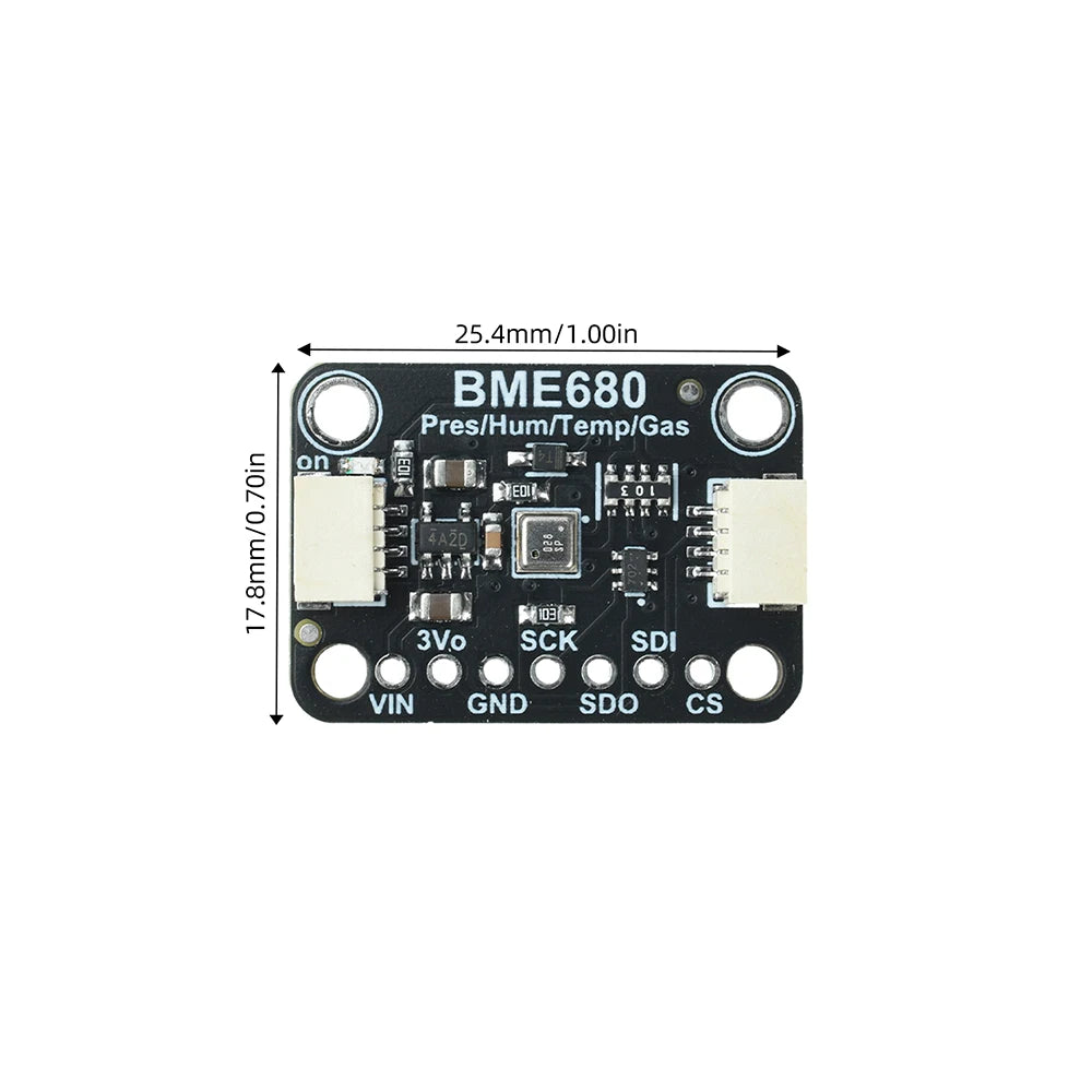 BME688 Sensor Module BME680 Air Quality Sensor VOC Temperature Humidity Pressure Sensor Low‑Power I2C Gas Sensor For Smart Home