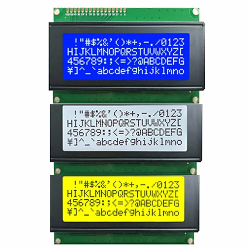 5V LCD Board 2004 20X4 2004A 20X4 Blue Or Yellow Screen LCD2004 Display LCM Module For 3D Printer IIC I2C Adpater