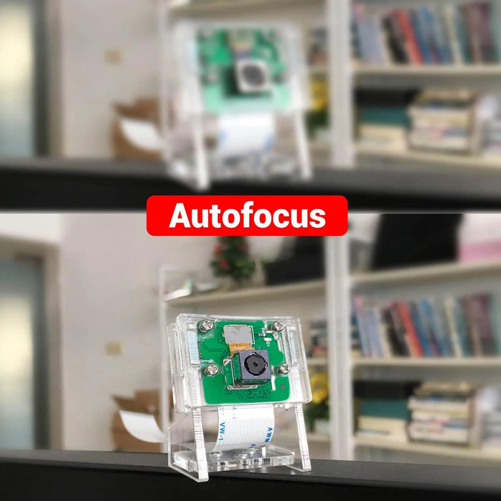 Motorized Focus Pi Camera Autofocus for Raspberry Pi Camera Module Motorized Lens Software Precise Manual Focus OV5647 5MP 1080P
