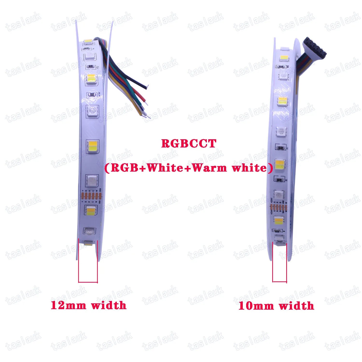 5M 5050 SMD LED Strip RGB RGBW (RGB + White) RGBWW (RGB+Warm White) RGBCCT Flexible LED String Light 5M/ 300 LEDs 12V 24V Home
