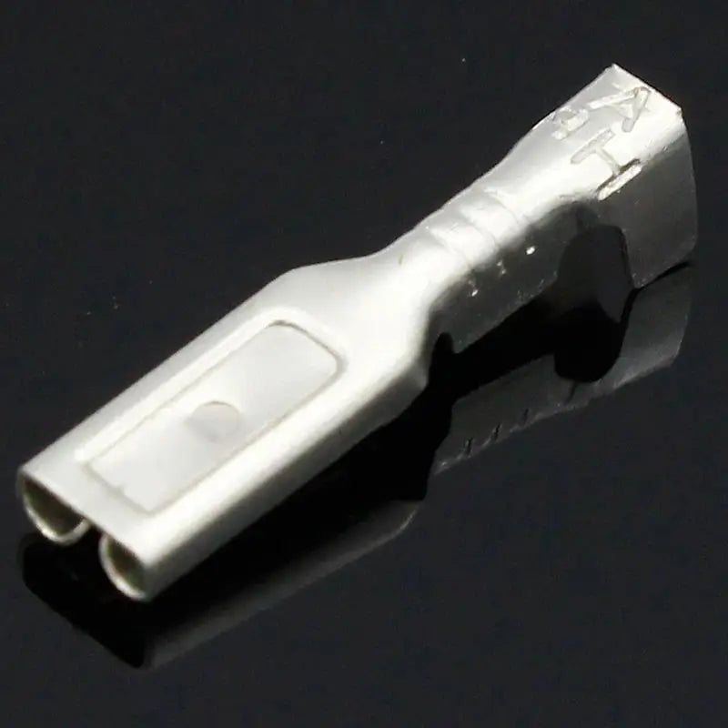 100pcs 2.8mm Crimp Terminal Female Spade Connector silvery