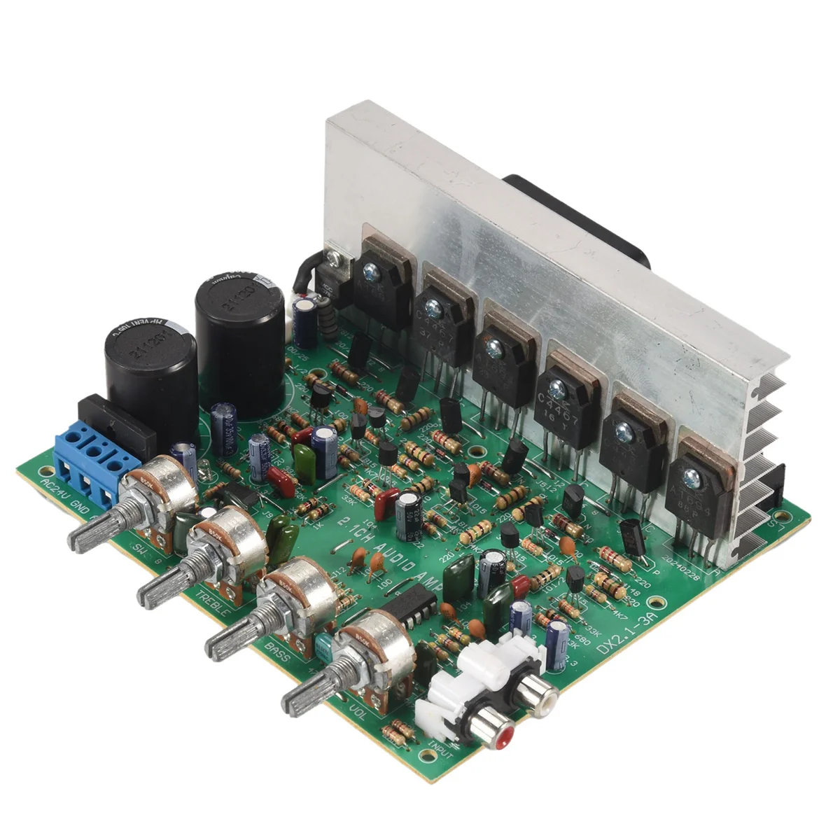 A003 Audio Amplifier Board 2.1 Channel 240W High Power Subwoofer Amplifier Board AMP Dual AC18 - 24V Home Theater