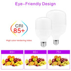 Lampada LED Bulb E27 60W 50W 40W 30W 20W 15W 10W 5W LED Light 220V No Flicker LED Lamp Spotlight Lighting Ampoule Bulb