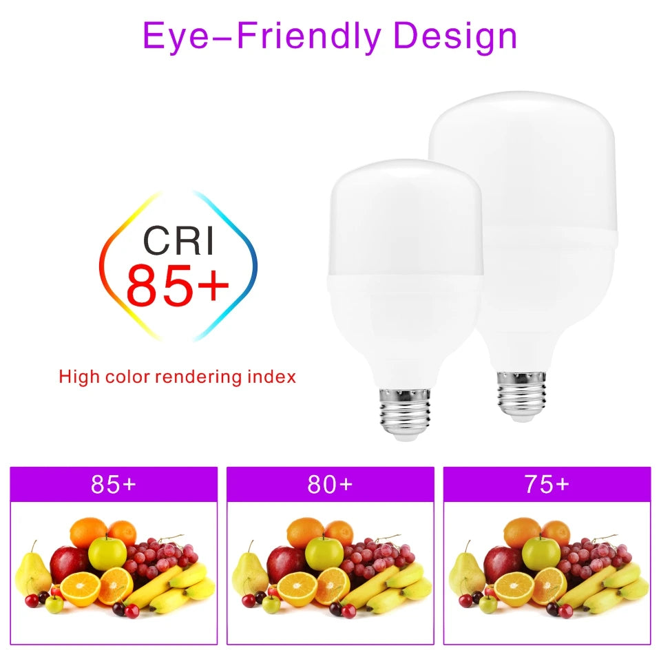 Lampada LED Bulb E27 60W 50W 40W 30W 20W 15W 10W 5W LED Light 220V No Flicker LED Lamp Spotlight Lighting Ampoule Bulb