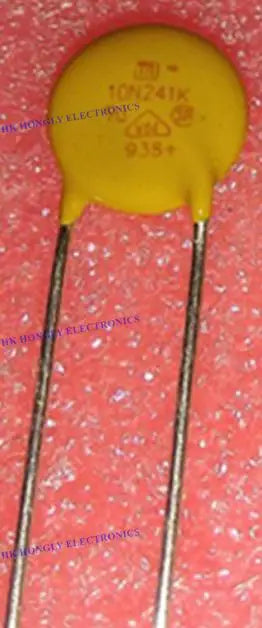 10PCS JVR JVR10N241K 10N241K 10N271K 10N431K 10N471K 10N561K 10N681K 10K241 10D241 10D271 10D431 10D561 10D681 10mm Varistors