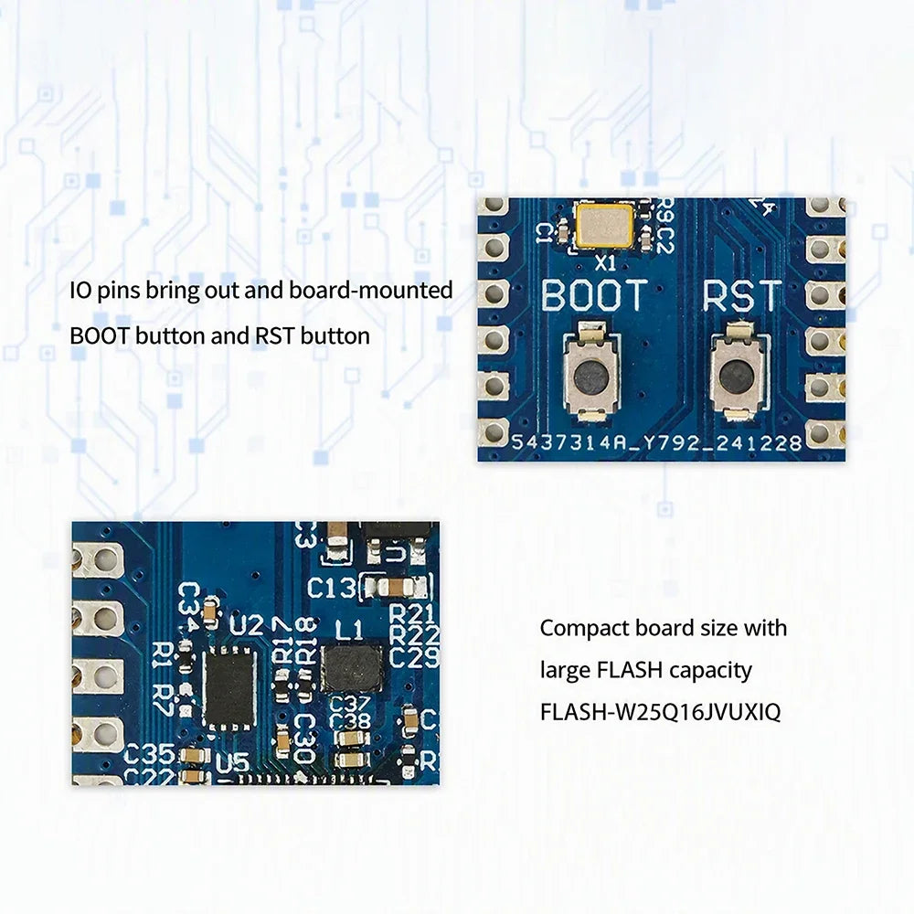 For Raspberry Pi Pico 2 RP2350 USB A Development Board RP2350 Microcontroller Module Type C Interface