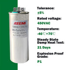 CBB65 Capacitor Dual Run Start Round