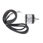 Encoder 600P/R Magnetoelectric Incremental Rotation Encoder 5V‑24V  2‑Phases Shaft 6mm Magnetoelectric Rotation Encoder