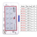 IC Integrated Circuit Chip Assortment Kit DIP SMD series 74HCXX 74LSXX CD4000 Common CMOS Logic IC Sockets set DIY Mix Pack