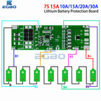 1~5PCS BMS 7S 24V 10A 15A 20A 30A Li-ion 18650 Battery Charge Board With Balance Function Short Circuit / Temperature Protection