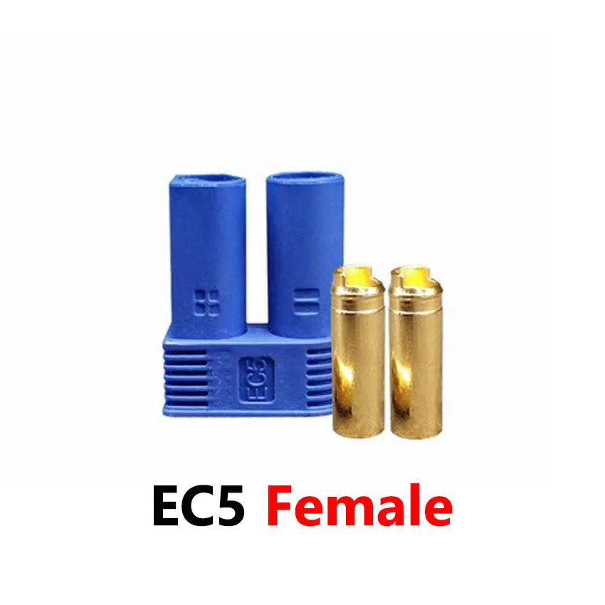 Cltgxdd 2/5/10pcs EC2 EC3 EC5 EC8 Banana Plug Battery Motor Male And Female Socket Aviation Model High Current Plug Connector