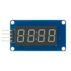 CoreSMA TM1637 4 Bits/TM1638/MAX7219 8 bit Digital LED Display Module 7 Segment 0.36Inch Clock RED Anode Tube Four Serial Driver