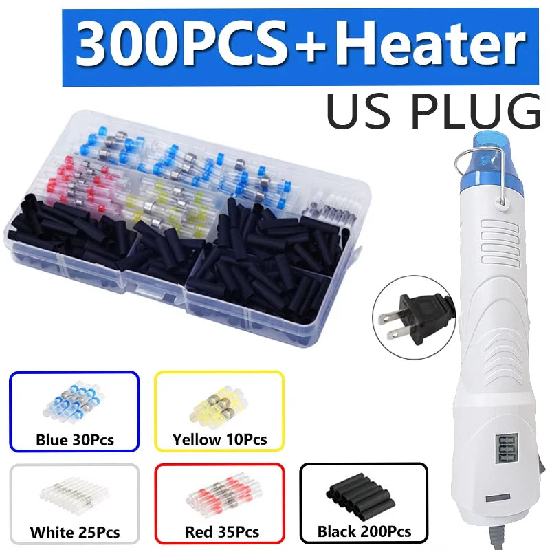 220V HEAT GUN Hot Air Gun Electric Power Temperature Blower 250W Display DIY Craft Embossing Shrink Wrapping PVC Cable Repair
