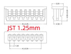 10PCS 1.0 1.25 1.5 2.0 2.54 SH/JST/ZH/PH/XH 1.0MM 1.25MM 1.5MM 2.0MM 2.54MM female plug connector with wire 2PIN /3/4/5/6/7/10P