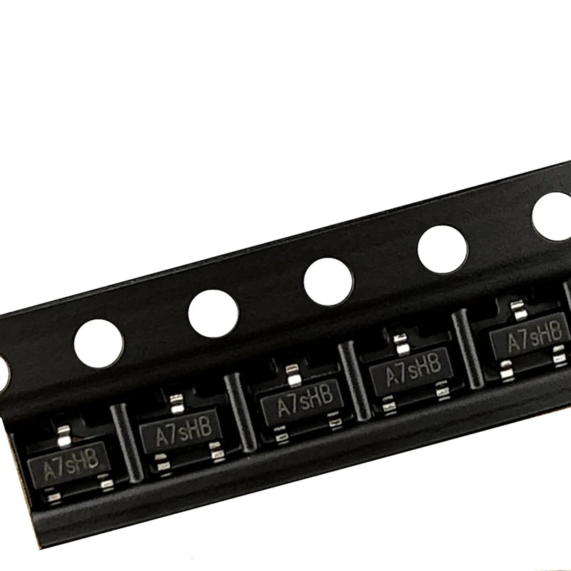(100pcs) SI2307 SOT-23 2307 2.8A SMD MOS FET Transistor P-Channel Field Effect Transistor (Marking A7SHB)