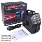 SKYRC T200 T400 T100 AC/DC Lipo Battery Dual Balance Charger Discharger for Traxass Airsoft Drone RC Battery Charger Fast Charge
