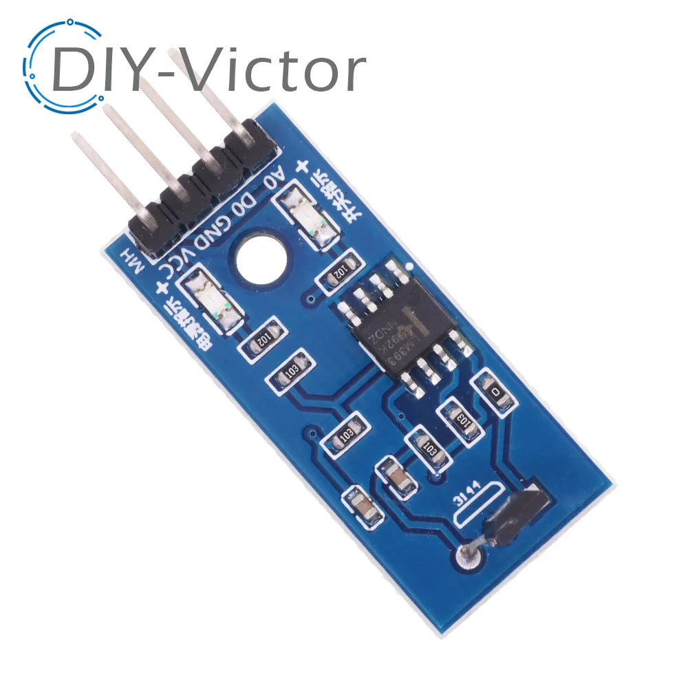 1/5/10PCS Smart Electronics 4pin Linear Magnetic Hall Switches Speed Counting Sensor Module for Arduino diy Starter Kit