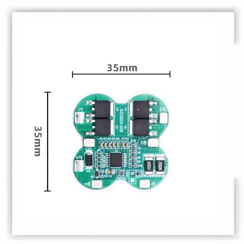4S 16.8V 25A Ternary Lithium Battery BMS Board With Protection, For 18650 Power Tools Solar LED Light