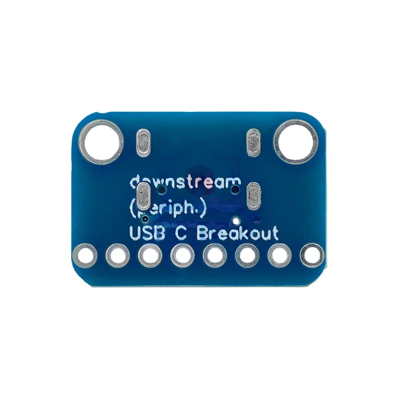 USB TYPE-C Adapter Board 2.54MM CC1 CC2 5.1K Pull-Down Resistor Connection